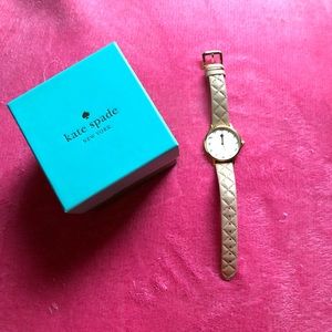 Kate Spade Beige Champagne Watch